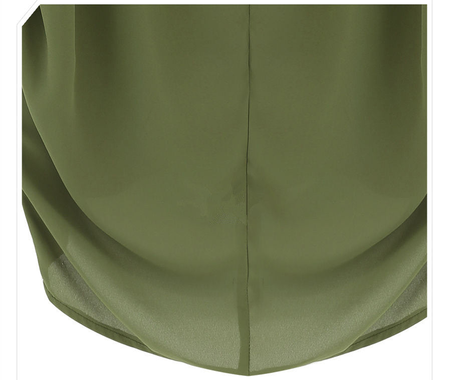 S-6XL Plus Size Clothes For Women Blouse 2017 Spring Long Sleeves Chiffon Shirts Loose UCJ13