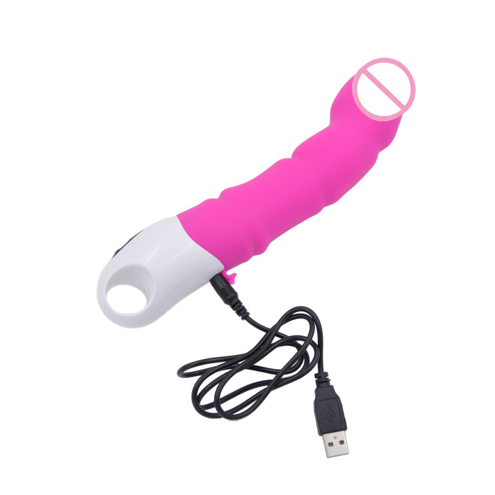 Sex finger USB Rechargeable silicone vibrators,Multi-function G-spot stimulation sex toys for woman dildo vibrator