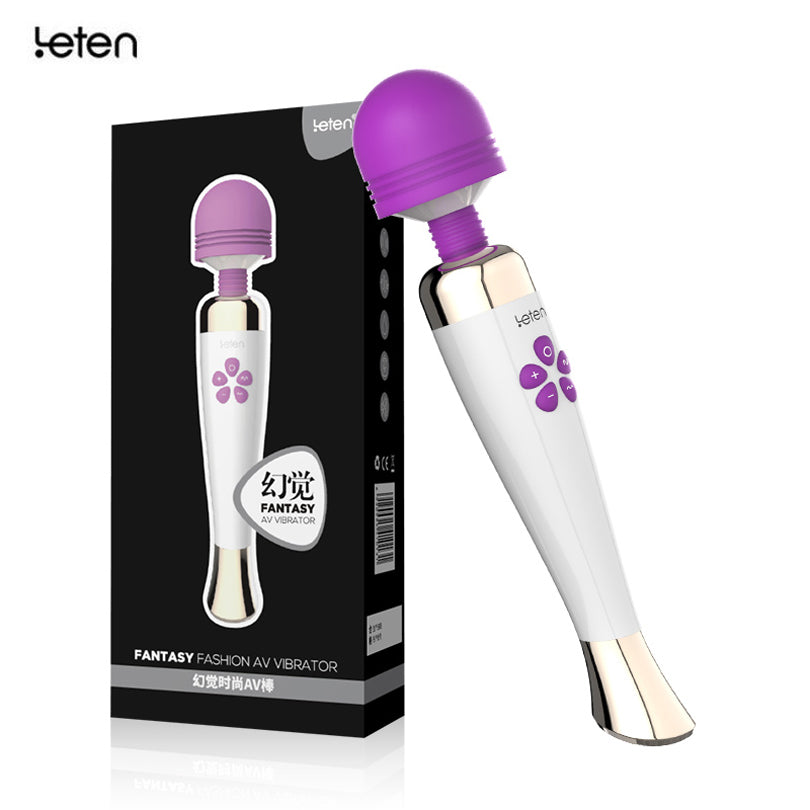 Vibrators Sex Toys For Woman 10 Mode 7 Speed Powerful AV Magic Wand Massager Sex Product Rechargeable Female Masturbator