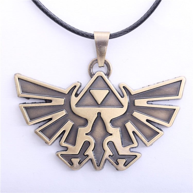 Game The Legend of Zelda badges sign Necklace Boy Gift Cosplay DM1320