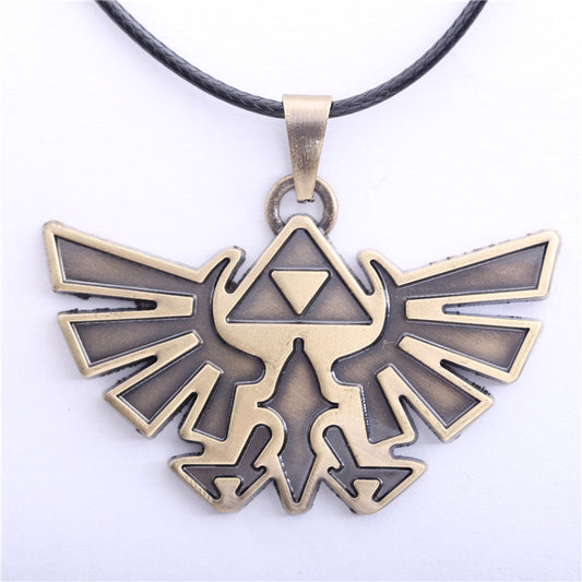 Game The Legend of Zelda badges sign Necklace Boy Gift Cosplay DM1320