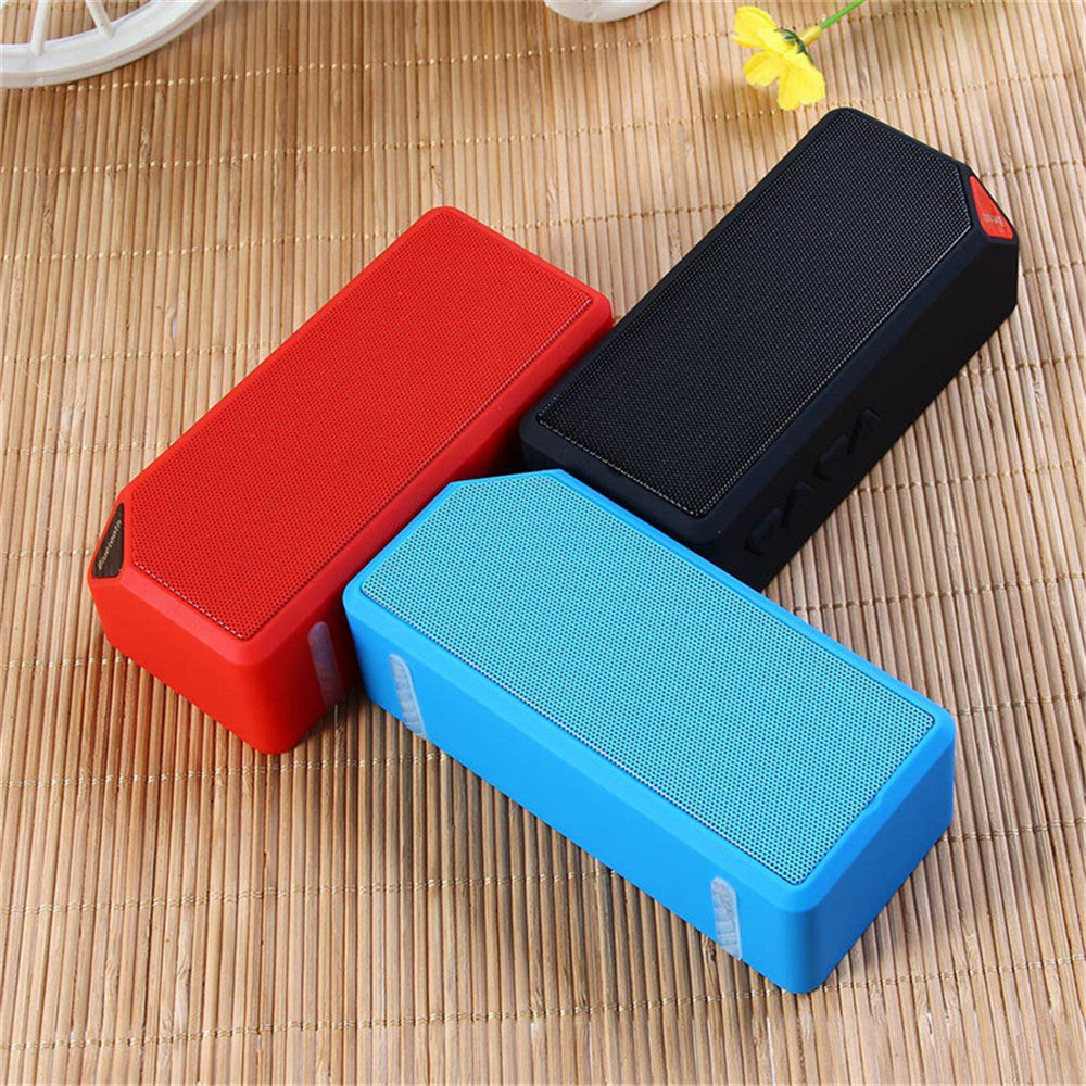 Mini Wireless Colorful LED Lights Pulse Bluetooth 2.0 Speaker Support Handsfree TF AUX FM Radio for Smartphone