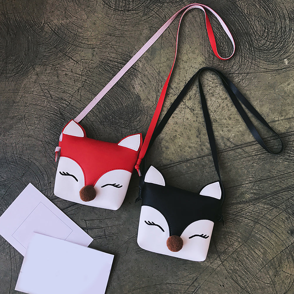 Fashion Fox Single Shoulder Bag Girl Cross Body Mini Party Travel Shopping Gift