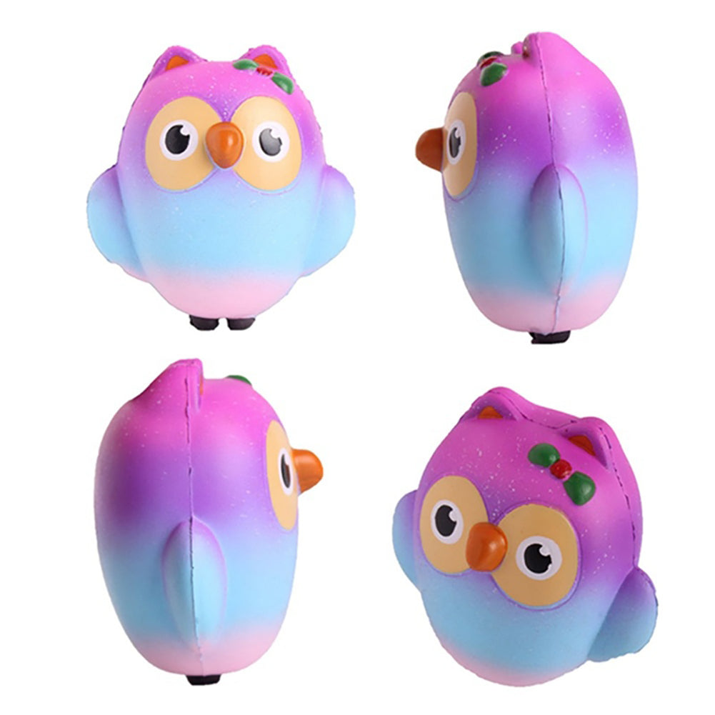 Cute Owl Animal Anti-stress Slow Rising Stress Relief Kids Adult Squeeze Toy