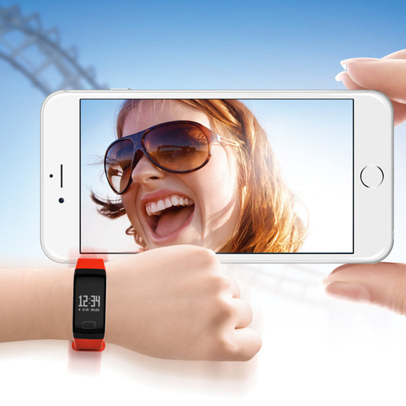 F1 Fitness Blood Pressure Oxygen Heart Rate Monitor Smart Watch Band Bracelet