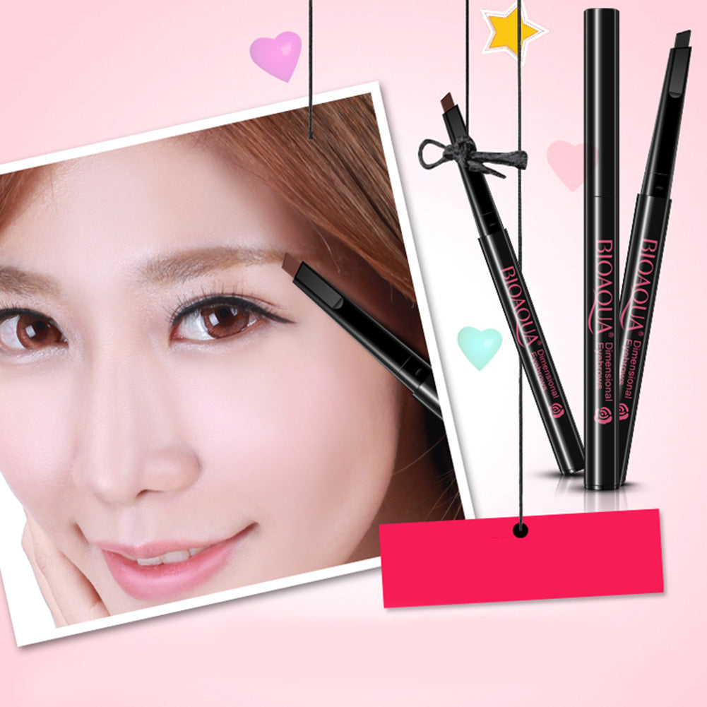 Waterproof Long-Lasting Rotary Eyebrow Pencil Stick Natural Eye Makeup Cosmetic