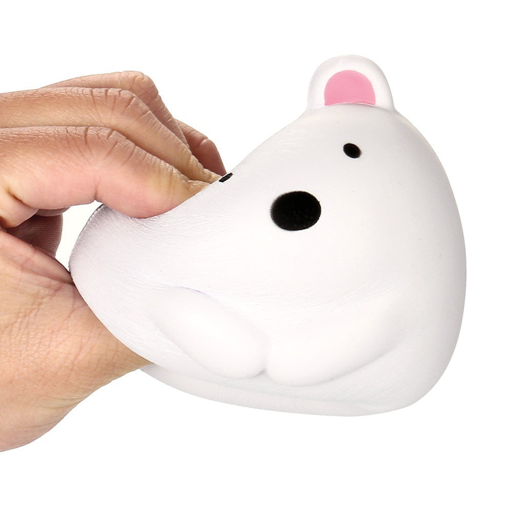 Squishy Slow Rising Polar Bear Animal Kids Adults Squeeze Toys Stress Reliever
