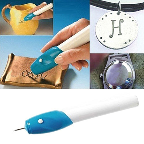 Electric Engrave Engraving Engraver Pen Jewelry Glass Wood Carve Tool DIY