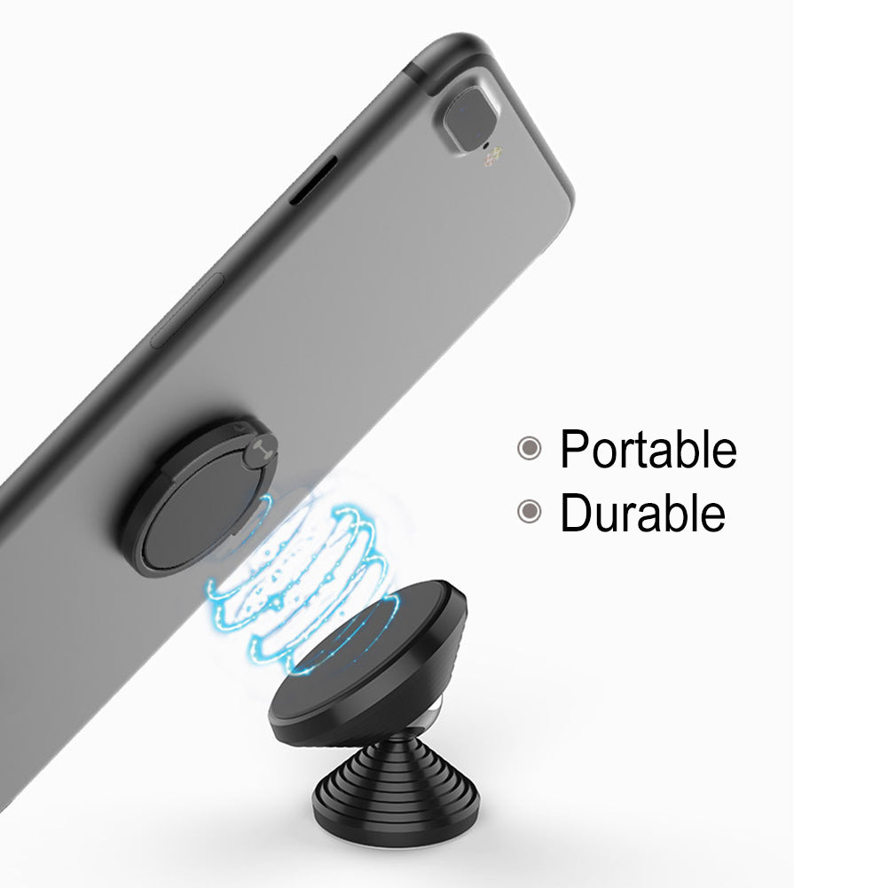 Universal Cute 360° Rotating Alloy Finger Ring Buckle Stand Mobile Phone Holder