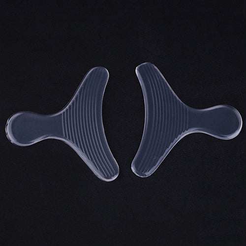 2 Pairs Silicone High Heel Shoes Insole Pad Cushion Grips Foot Protect Heel Liner