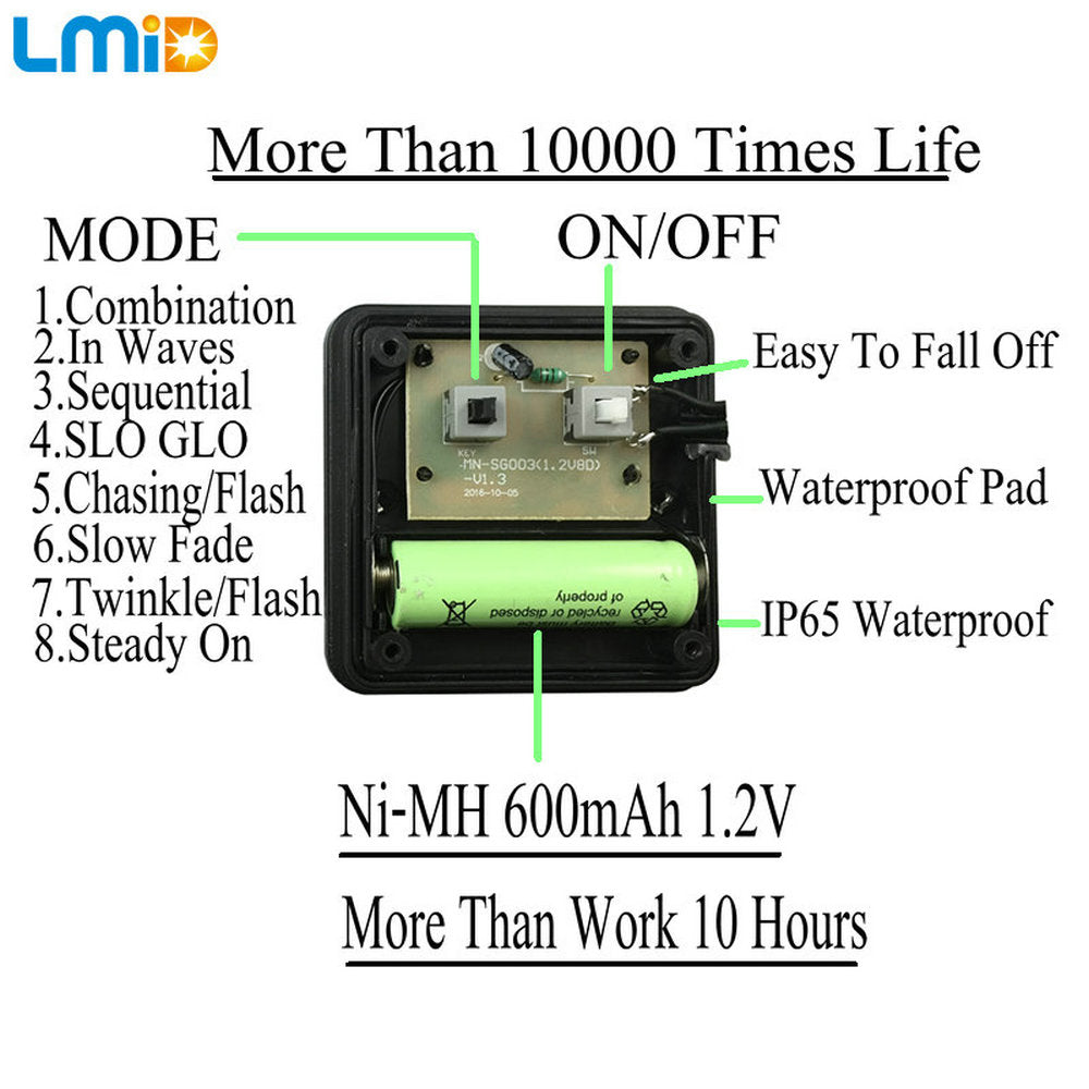 Solar Lamps 4.8M 20LEDs Fairy Snowball Snowflake Garland String Light Waterproof Outdoor Decoration Christmas Garden