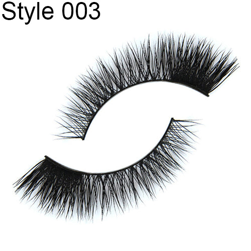 Fashion Mink Hair Soft Long Natural Thick Makeup Eye Lashes False Eyelashes
