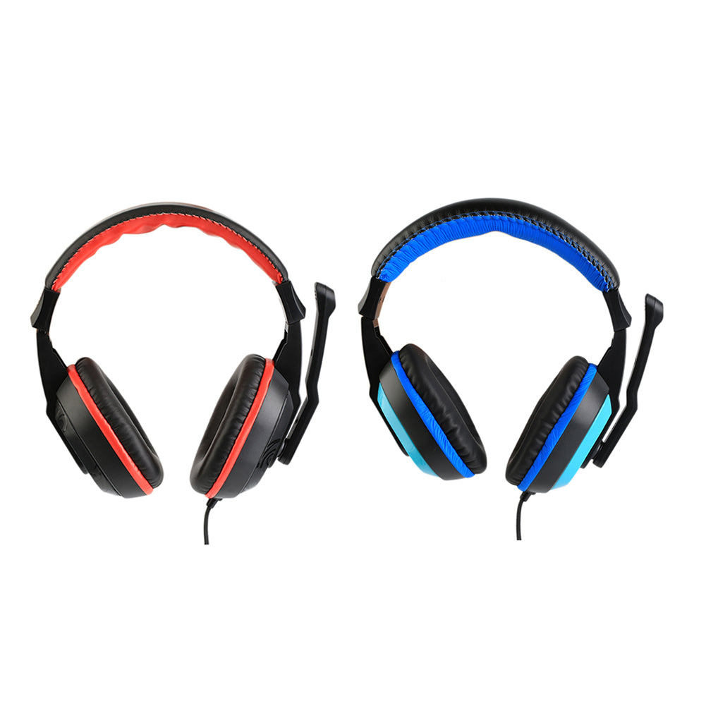 Fashion Gaming Music Headset Stereo Earphone Wired Computer Headphone with Mic