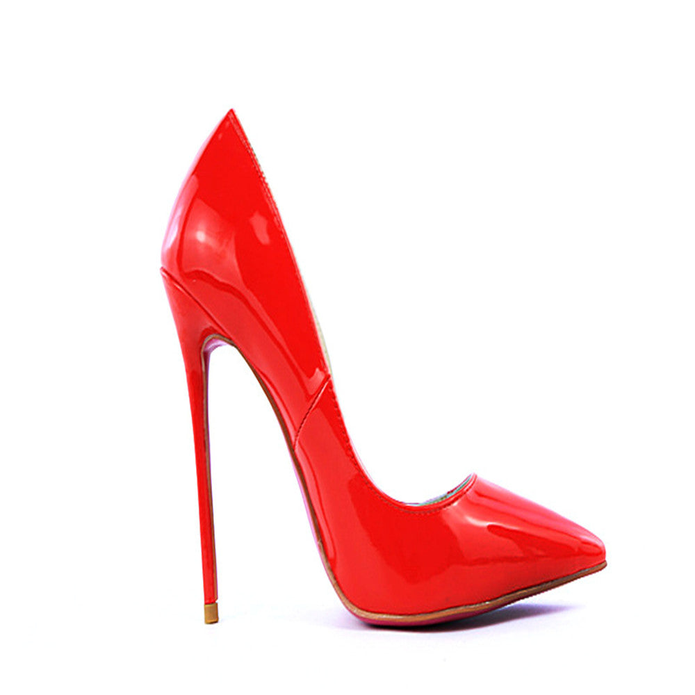 Shoes Woman JE00117 So Nice Kate Patent Leather Black Nude Gold Heels Pigalle Fashion Wedding Shoes Women Pumps