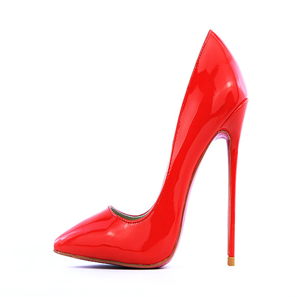 Shoes Woman JE00117 So Nice Kate Patent Leather Black Nude Gold Heels Pigalle Fashion Wedding Shoes Women Pumps