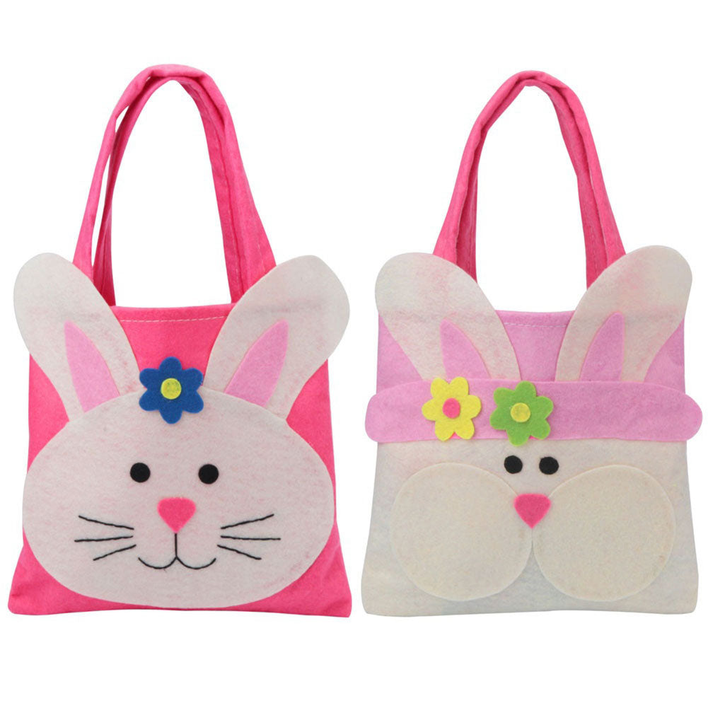 Lovely Easter Bunny Rabbit Gift Candy Present Pakage Cloth Bag Holiday Packing