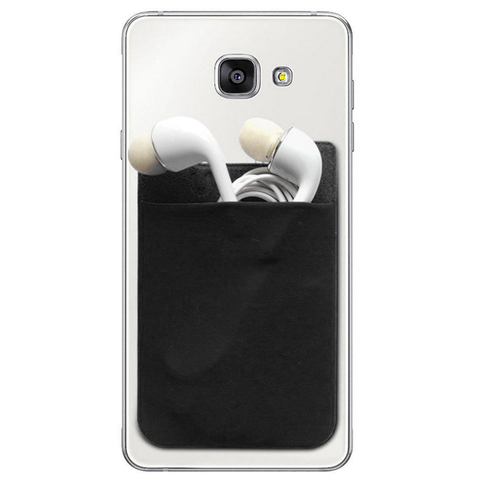 Phone Wallet Credit ID Card Holder Pocket Adhesive Sticker for iPhone Samsung