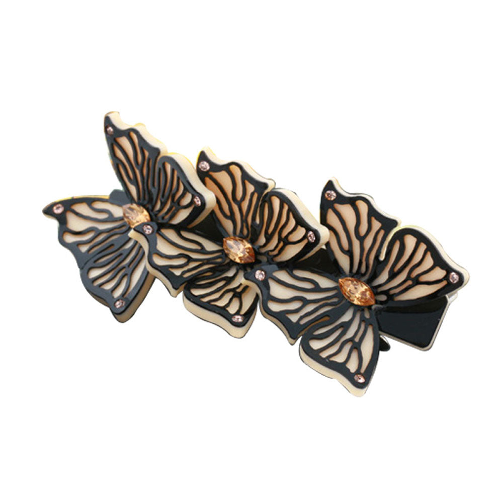 New Luxury Butterfly Hair Accessories Acetate Cellulose Alexander Hair Clips Wedding for female Hair Jewelry Free Shipping