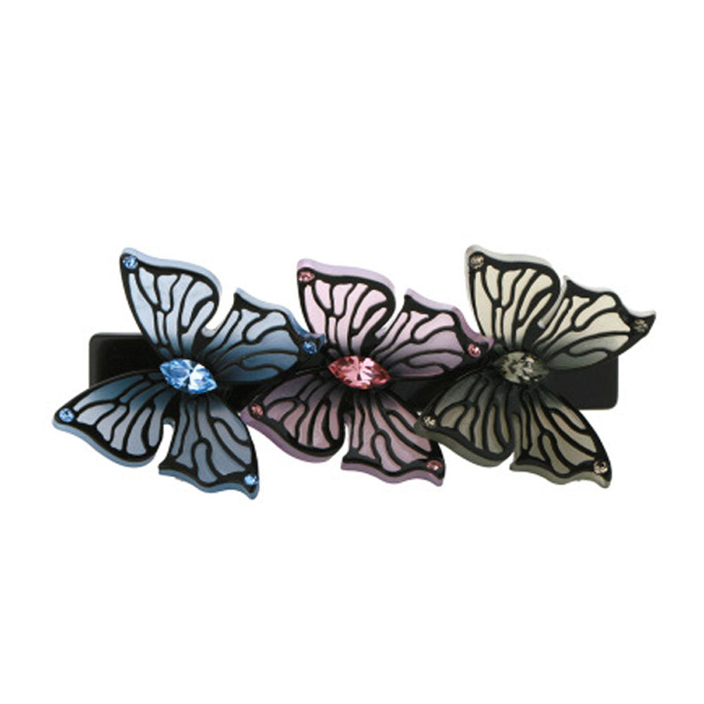 New Luxury Butterfly Hair Accessories Acetate Cellulose Alexander Hair Clips Wedding for female Hair Jewelry Free Shipping