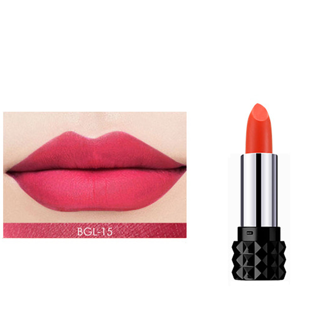 Long Lasting Matte Women Moisturizing Lipstick Party Wedding Fashion Cosmetic
