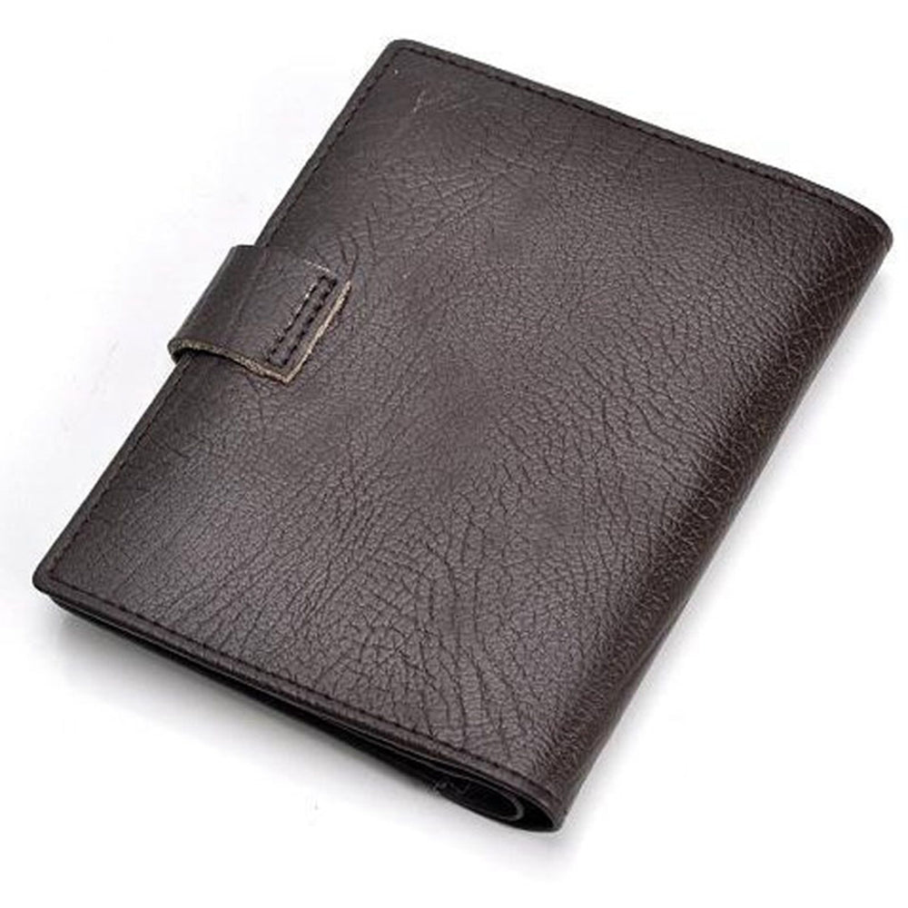Genuine Leather Thin Driver's License Male Card Holder Wallet For Men
