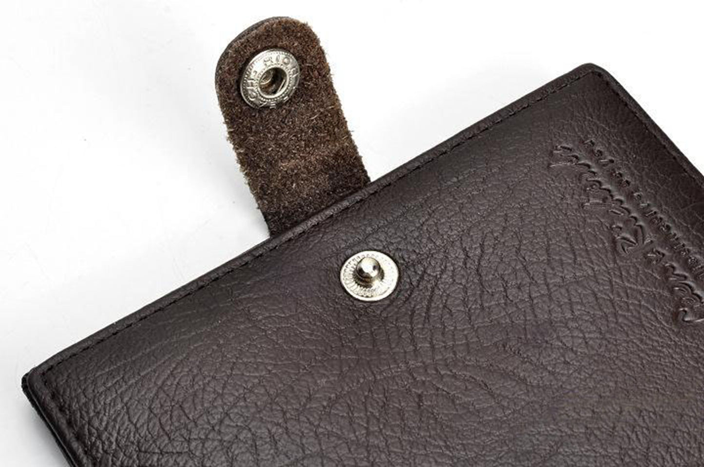 Genuine Leather Thin Driver's License Male Card Holder Wallet For Men