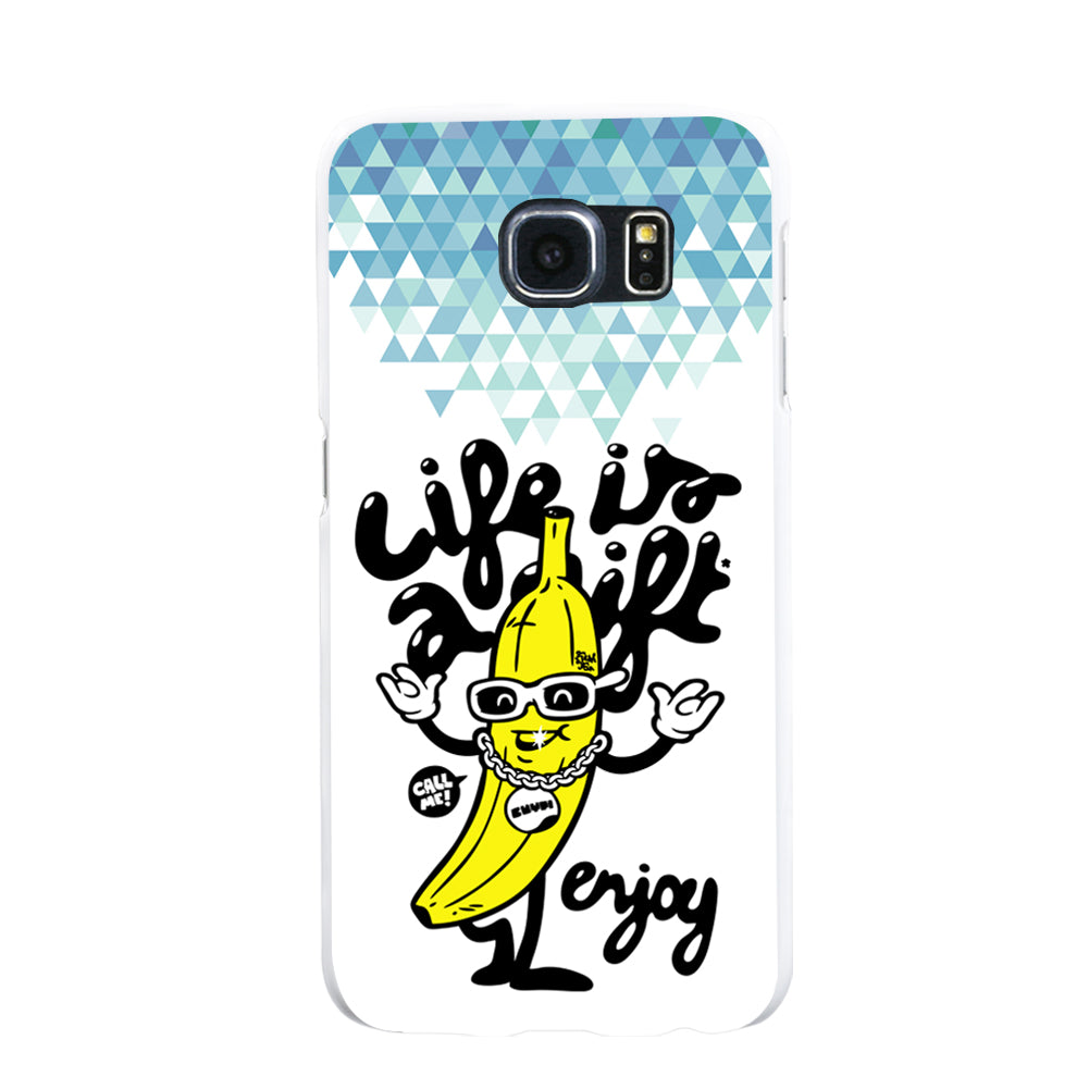 Cute Banana Print Phone Case Cover for iPhone 6 7 7 Plus Samsung Galaxy S4 S5 S6