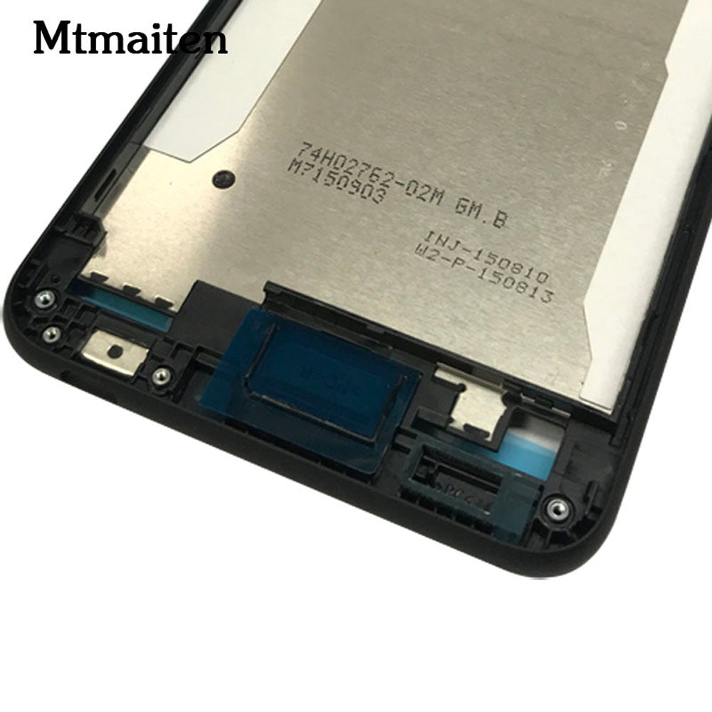 Front Face Bezel Frame LCD holder Plate Chassis Part For HTC Desire 816 Faceplate Front Housing LCD Panel Frame Cover Free tools