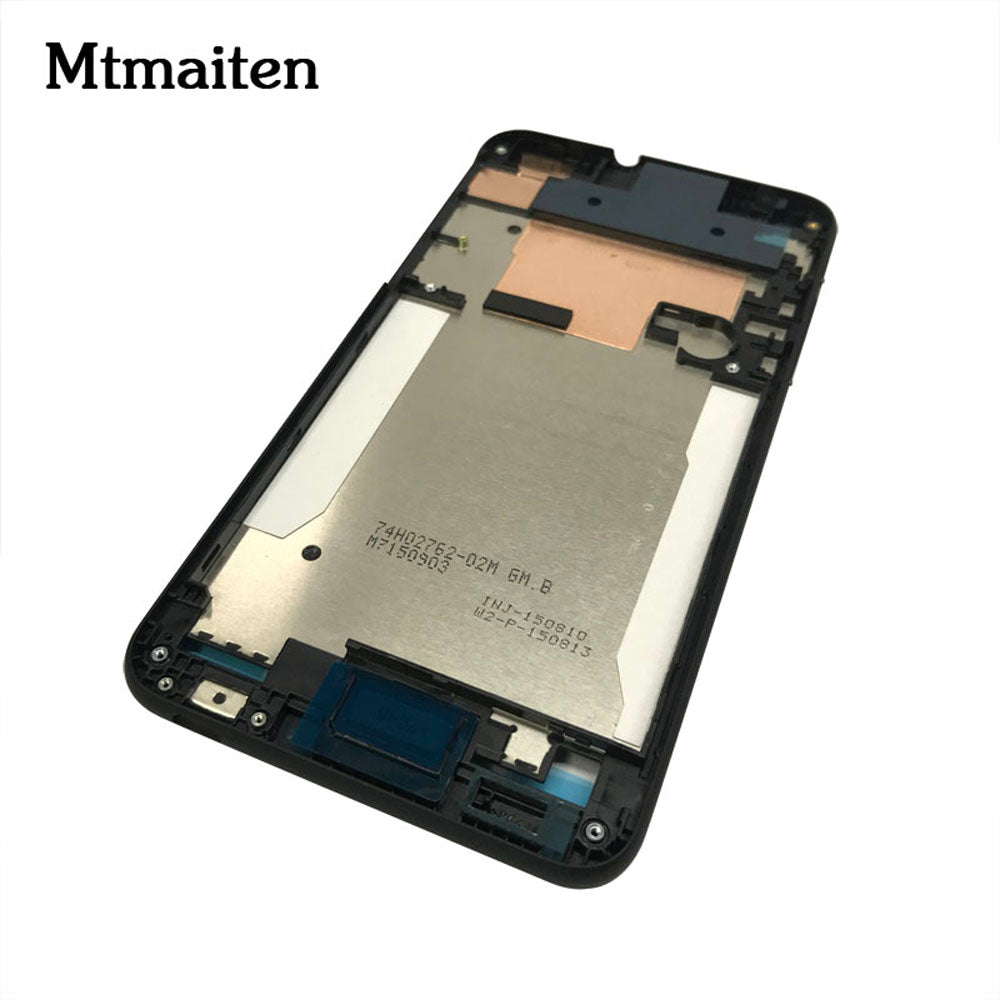 Front Face Bezel Frame LCD holder Plate Chassis Part For HTC Desire 816 Faceplate Front Housing LCD Panel Frame Cover Free tools