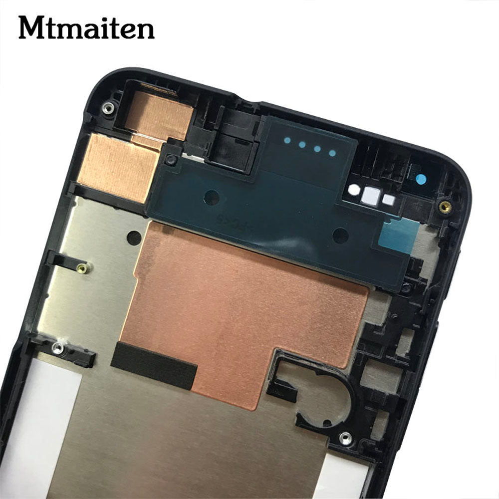 Front Face Bezel Frame LCD holder Plate Chassis Part For HTC Desire 816 Faceplate Front Housing LCD Panel Frame Cover Free tools