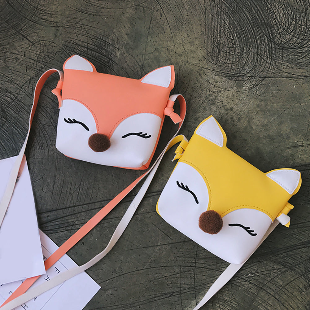 Fashion Fox Single Shoulder Bag Girl Cross Body Mini Party Travel Shopping Gift