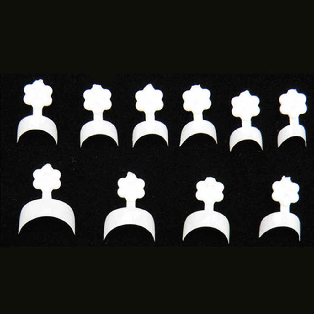 500Pcs Short French Nail Art Tips Acrylic UV Gel False Tips DIY Manicure Tool