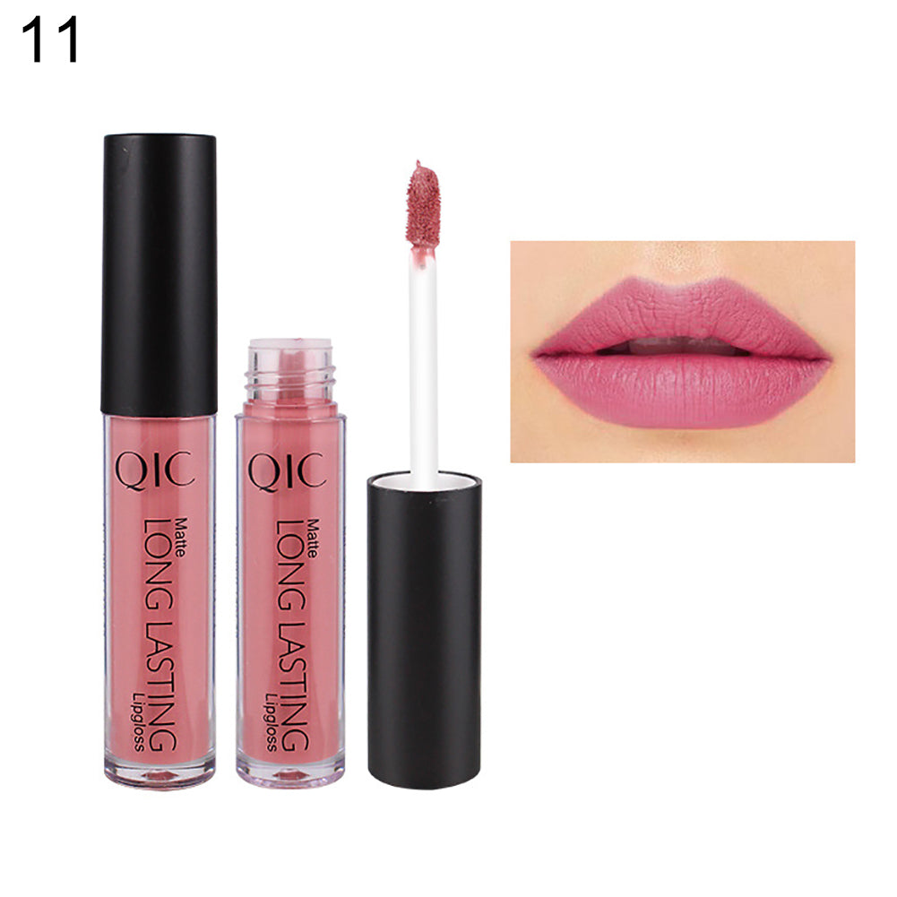 Long Lasting Matte Liquid Lipstick Sexy Beauty Lip Gloss Women Cosmetic Gift