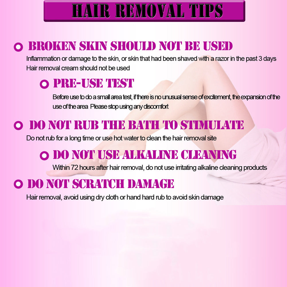 Men Women Facial Legs Armpit Private Part Hair Removal Depilatory Cream Paste