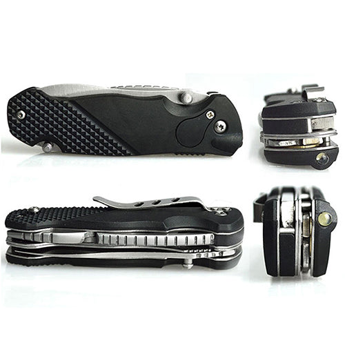 Portable Outdoor Camping Tool Multifunction Knife with LED Lights Multi-tool Plier