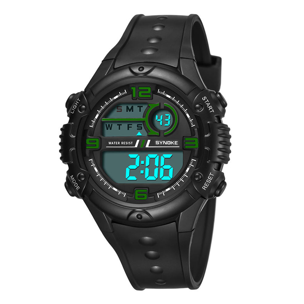 Fashion Men Outdoor Sport Waterproof Alarm Date Stopwatch Digital Wrist Watch