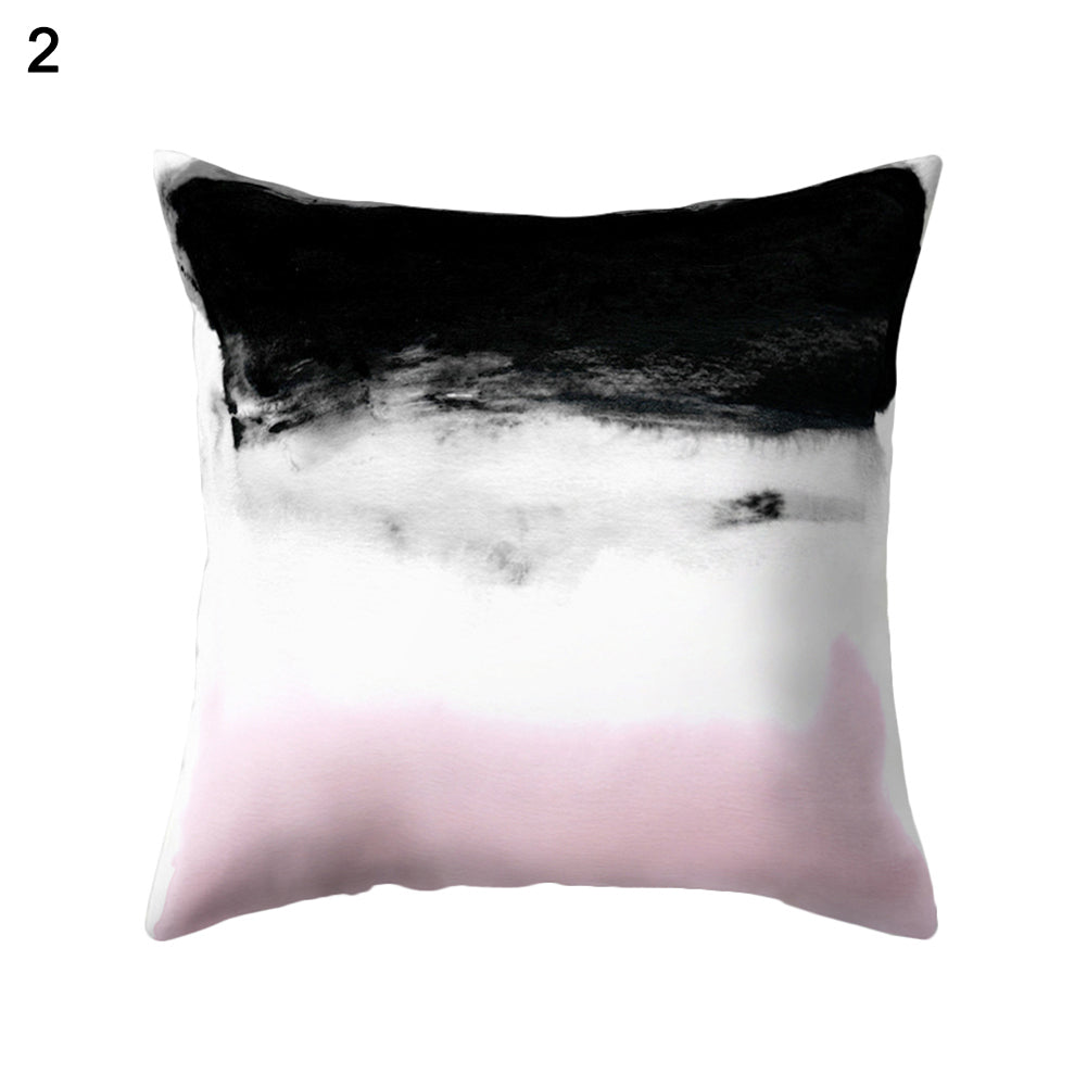 Rendering Color Throw Pillow Cover Cushion Case Pillowcase Car Home Sofa Decor