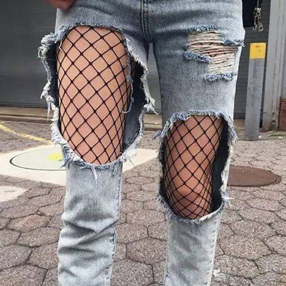 Sexy Women's Mesh Fishnet Net Hollow Pantyhose Party Clubwear Tights Socks