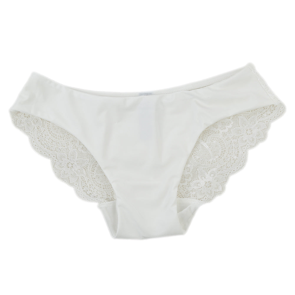 Sexy Floral Lace Hollow See Through Briefs Low Rise Underwear Women’s Panties