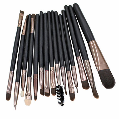 15 Pcs Makeup Brushes Set Powder Foundation Mascara Lip Brush Cosmetic Tool