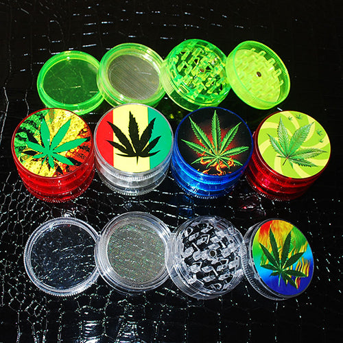 4 Layers 2inch Leaf Herbal Tobacco Grinder Spice Crusher Hand Mill Muller