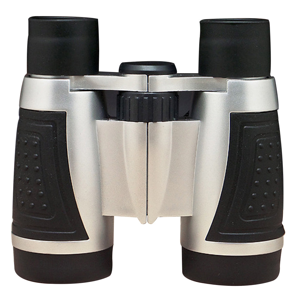 4X Magnification 30mm Objective Colorful Kids Child Mini Compass Binoculars Toy