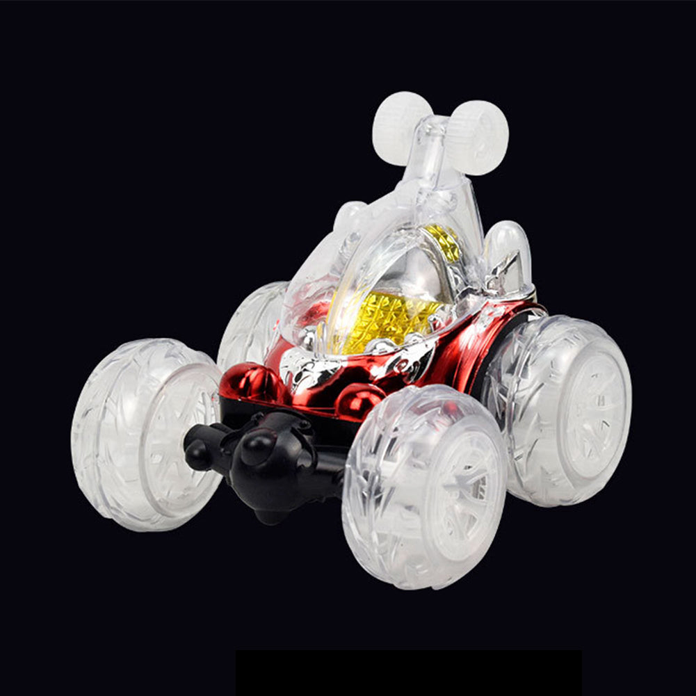 360° Spinning Flips Colorful Flash Music Kids Children Remote Control Truck Toys