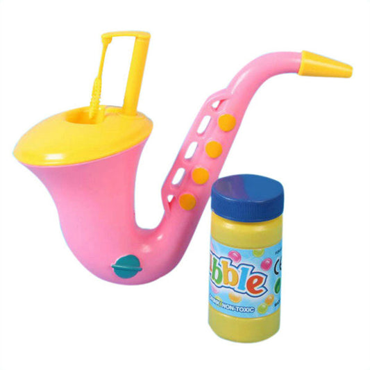 Dazzling Toy Saxophone Bubble Blow Plastic Gift for Child Kid Boy Girl Funny