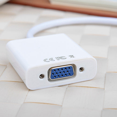 Mini Displayport to VGA Cable Adapter for Apple Macbook Pro iMac Air Mac Mini