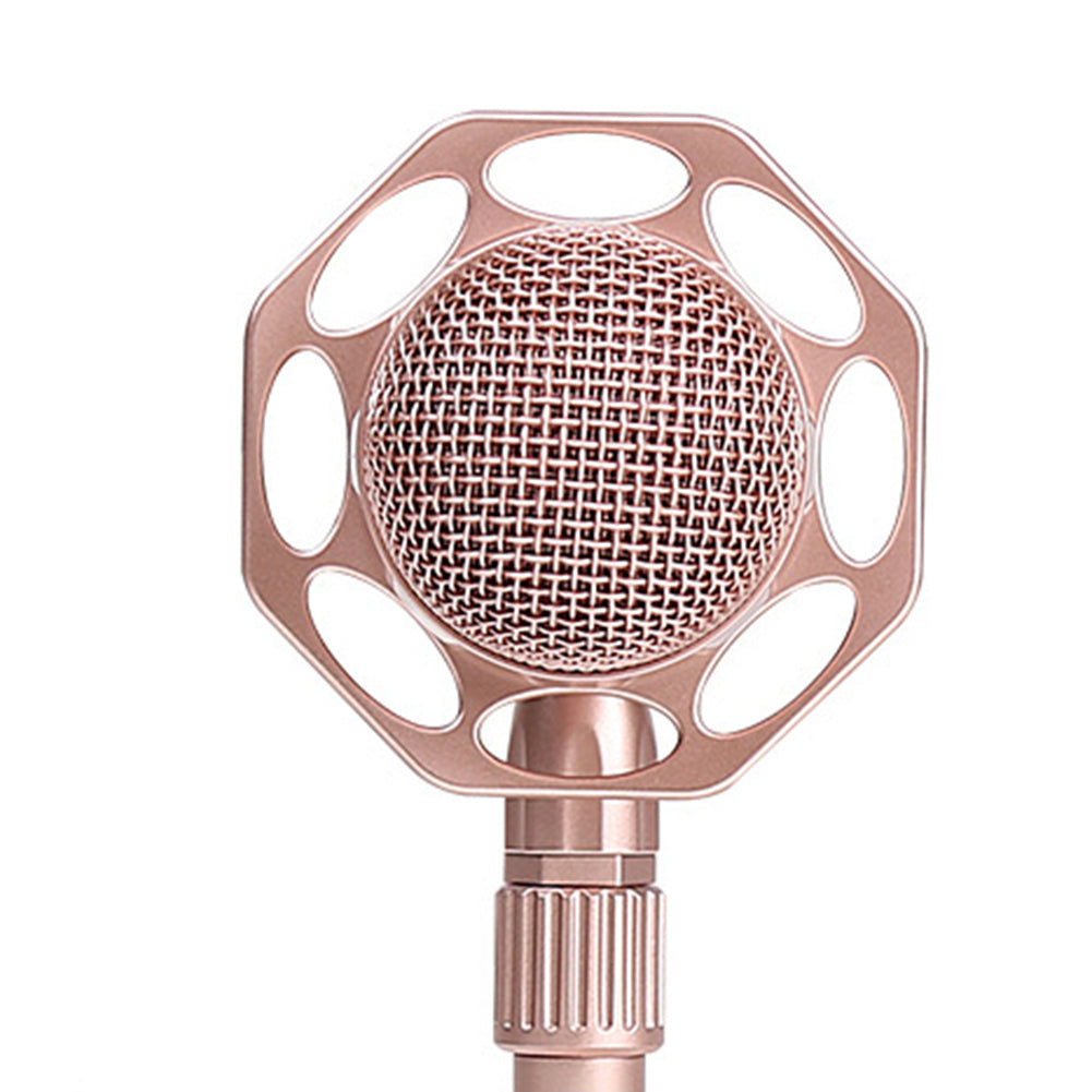 3.5mm Portable Omnidirectional XLR Cable Karaoke Singing Computer Microphone Mic