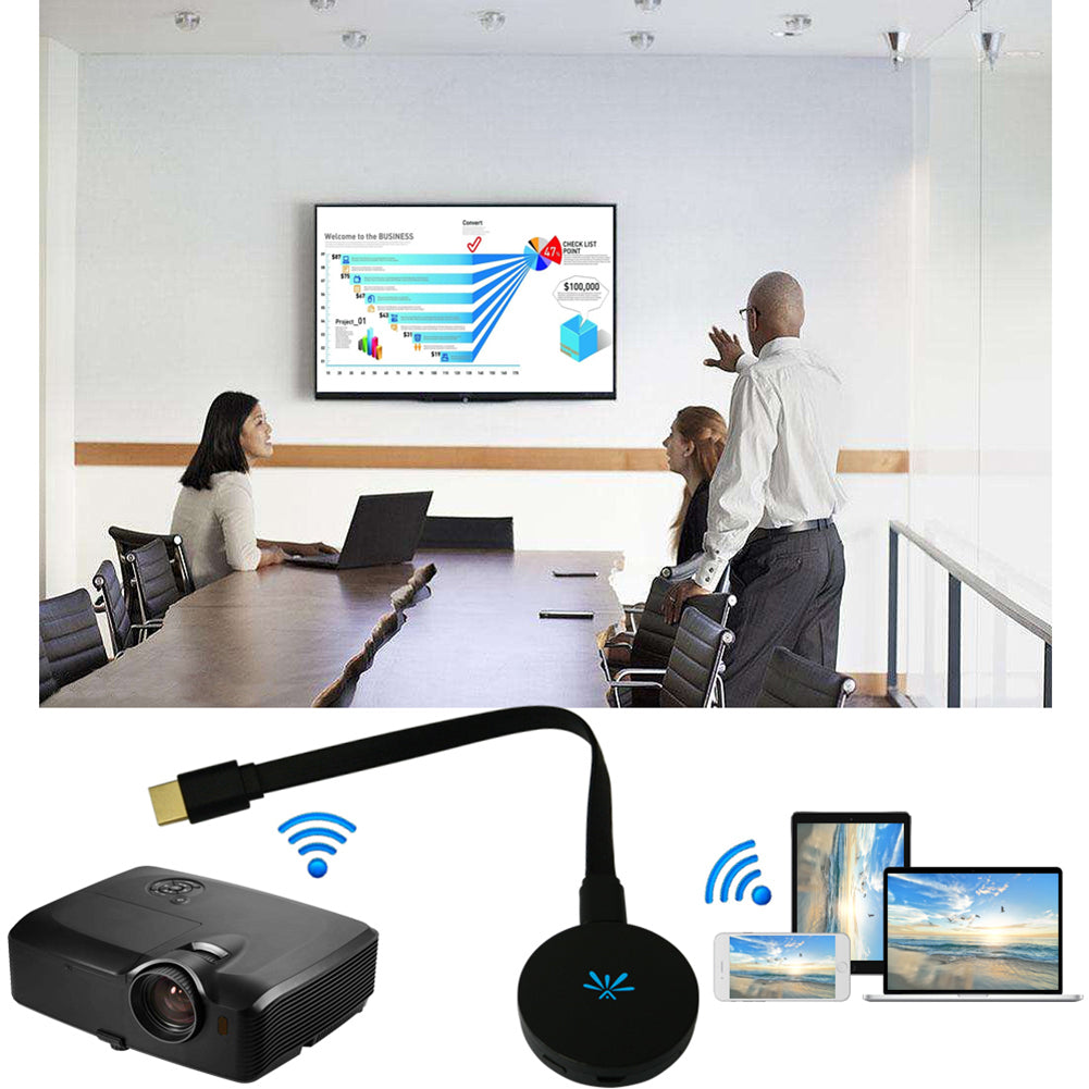 1080P HDMI WiFi Display Dongle Support for Airplay DLNA Miracast Home APP Phone