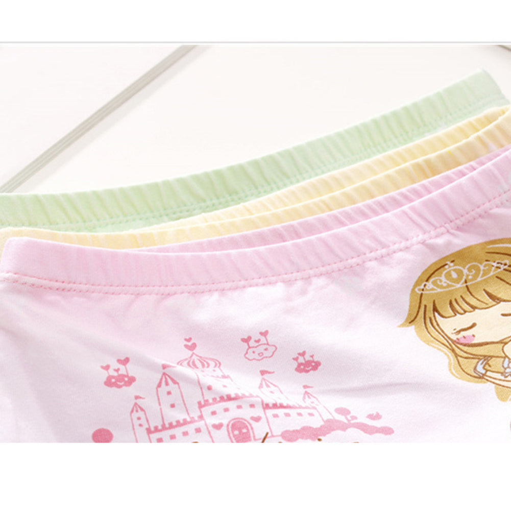 Baby Girl Kids Cotton Soft Cute Cartoon Shorts Breathable Underwear Panties