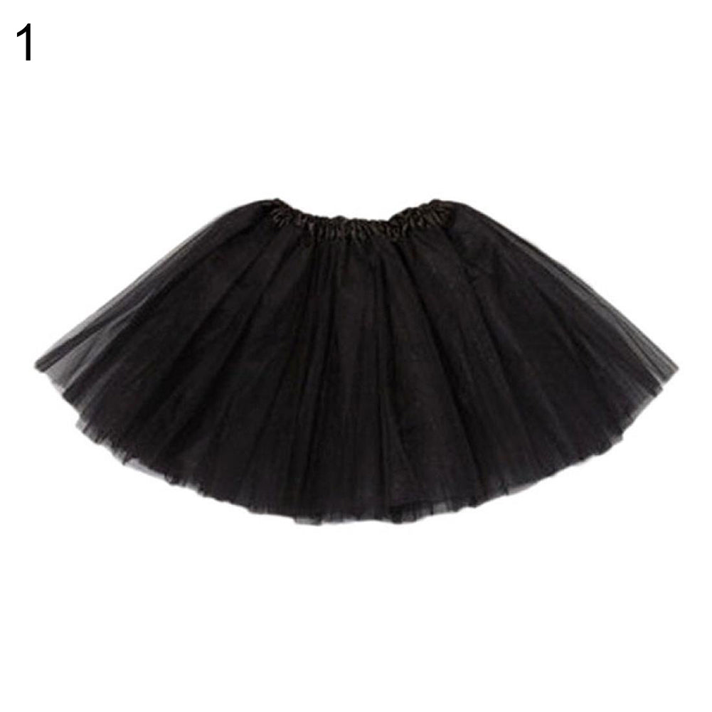 Cute Girl Little Princess Fancy Dancewear Ballet Dance Party Tutu Skirt Costume