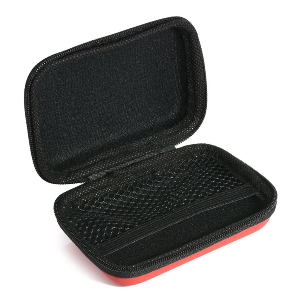 Portable Mini Storage Case Zipper Carry Pouch Bag Box for Earphone Headphone